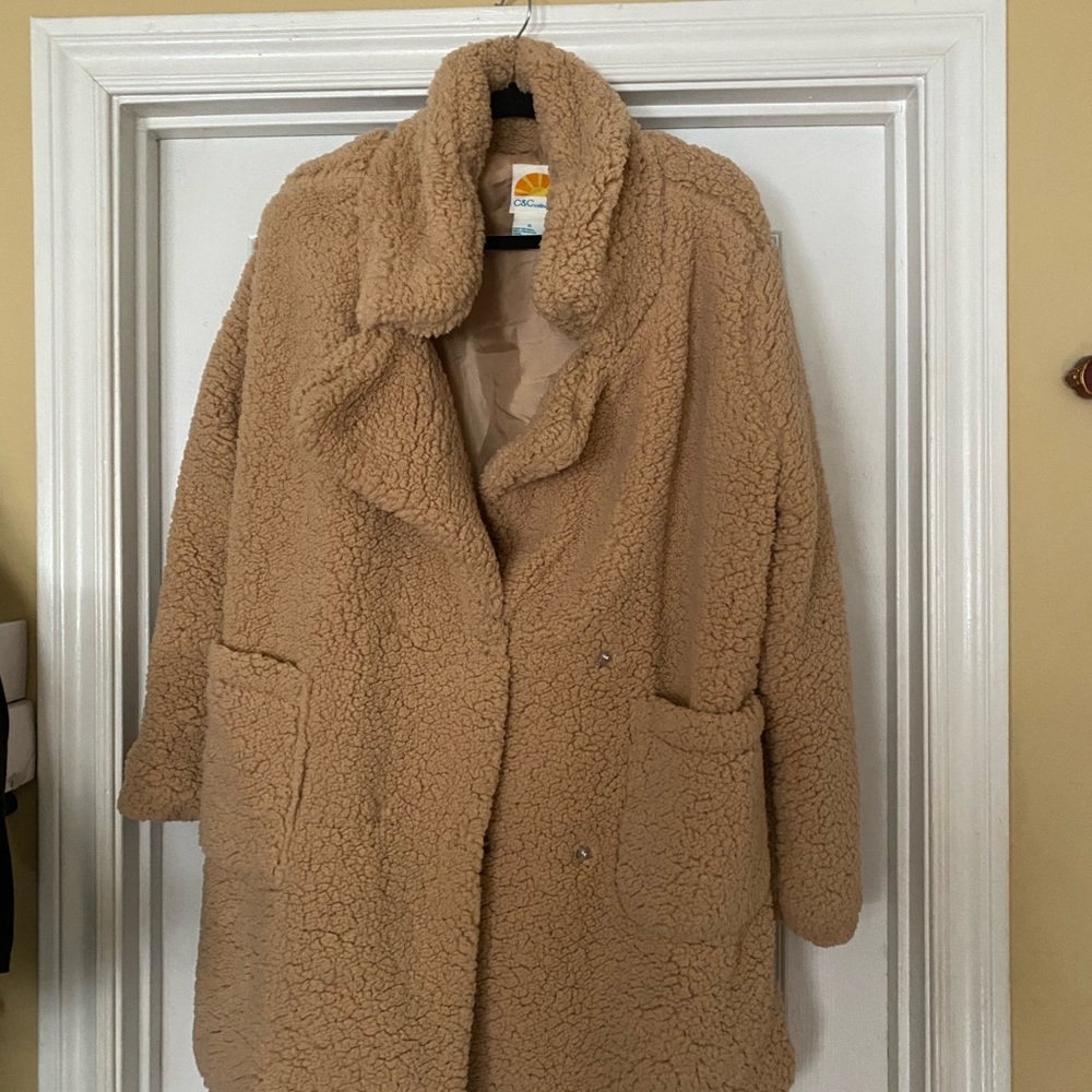 Boutique Brand Teddy Coat - XL -